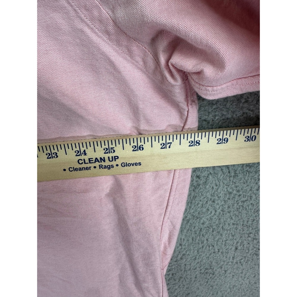 Ralph Lauren Shirt Mens XL Pink Oxford Blake Button Down Flex Pony Preppy Mens - Picture 5 of 8